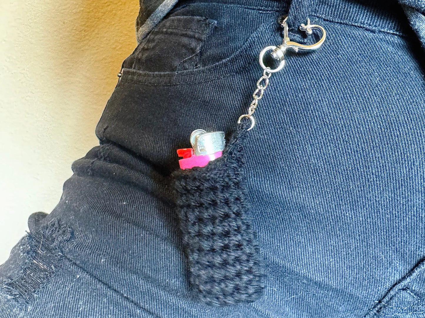 Mini Flame - Lighter Keychain katnaps and crafts
