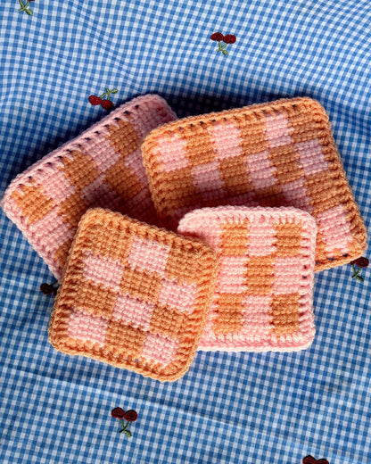 Sunday Morning - Coaster Set katnaps and crafts