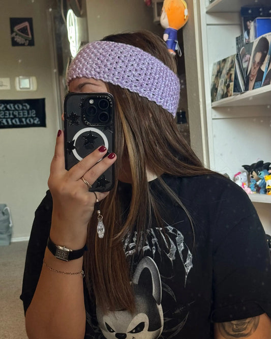 Soft Twist - Crochet Headband katnaps and crafts